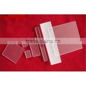 polished quartz glass square plates made in china