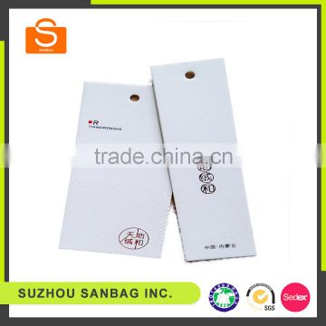 China garment accessories factory, oem hang tags, woven/printed labels and leather hang tag