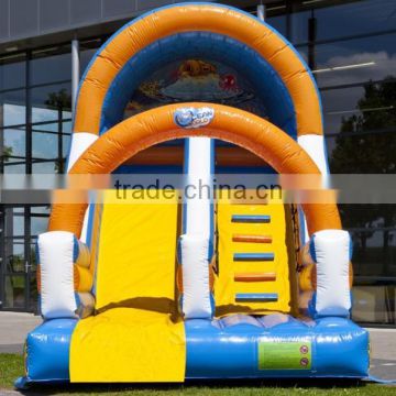 Hola oceanworld commercial inflatable slide/inflatable slide/inflatable water slide