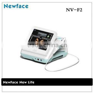 Forehead Wrinkle Removal Equipment For The Small Business F2 Hifu Beauty Machine Multi-polar RF