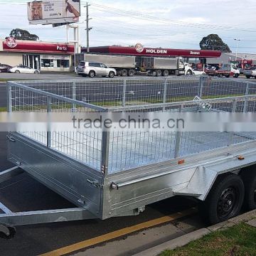 Hot Sale Removeable Cage Tandem Trailer (10x5)