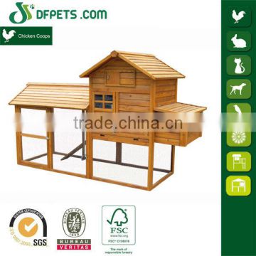 Chinese Manufacturer Wooden Chicken Coop With Outdoor Run
