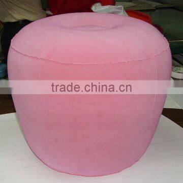 Household articles,Inflatable apple shape stool,Promotional Gifts(JS-016)