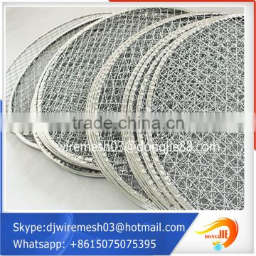 stainless filter end capstainless steel crimped wire mesh manufacturer
