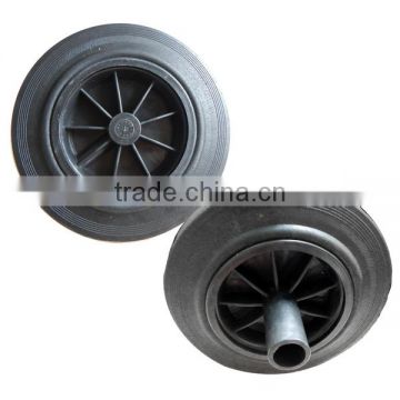 200mm recycled plastic wheel for ductbin