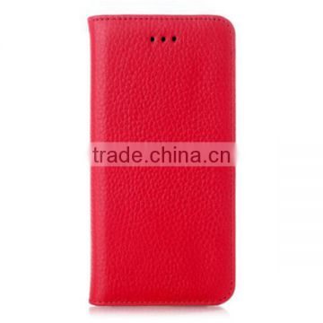 For iphone6 leather flip phone case, foldable leather phone cover, pu leather case for iphone6