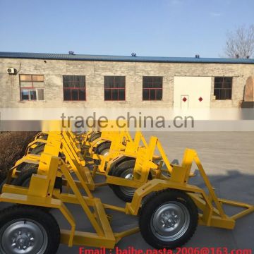 New Fiber cable trailer made in CHINA/ Steel strand trailer/ steel reel trailer