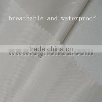 new style nylon fabric laminated breathable and waterproof TPU film