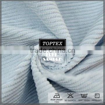 Shrink-Resistant 100% cotton wide wale corduroy fabric for upholstery