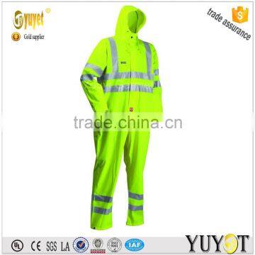 New Style Flame Retardant Hi Viz Coverall with Hood