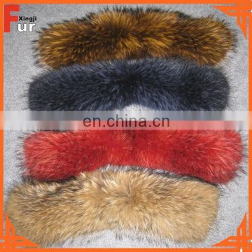 For winter coat / dyed / fur collar