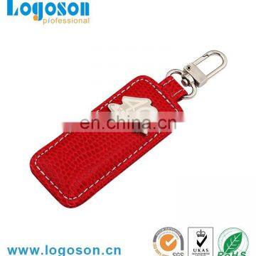 New Style Cheap Price Custom Metal Leather Key Chain