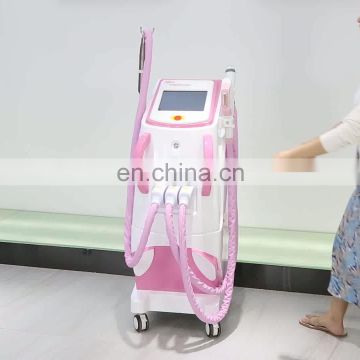 Hot sale spa use nd yag laser tattoo removal machine e-light ipl rf nd yag laser multifunction machine