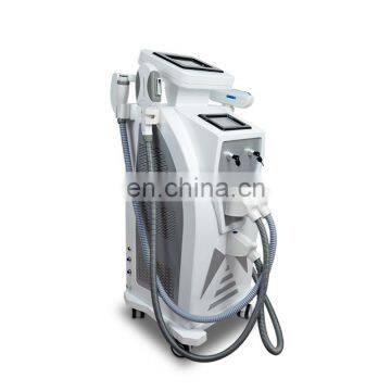 Permanent Painless Opt+Shr Hair Removal Machine Freckle Removal Laser Carbon Laser Peel RF Machine