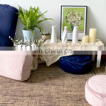 Healthy Factory Direct Organic Suede Cover Yoga Pillow Bolster