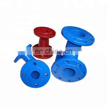 ductile iron pipe fitting with puddle flange