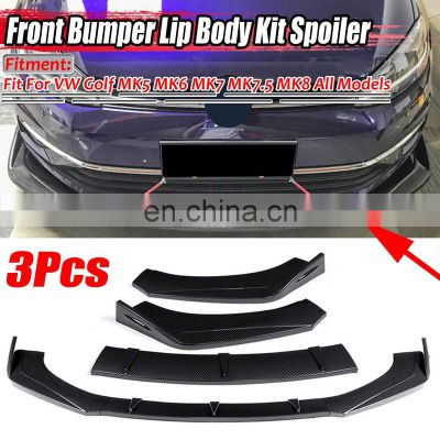 Glossy Carbon Fiber Color Universal Front Lip G type For Avante 2015 lip For Mecedes benz w117 w204 w203 w205 w213 w212 w211 c20