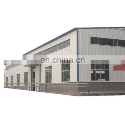 Prefabricated Steel Structure Workshop Warehouse In Algeria Project Gypsum Factory, Grain Factory