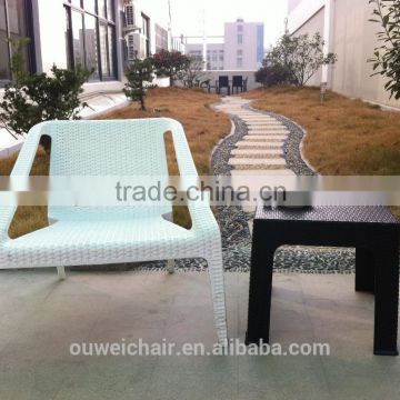 plastic rattan chair outdoor furniture