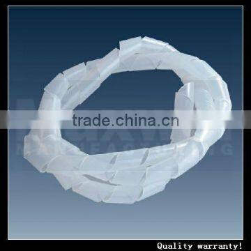 Plastic cable wrapping band