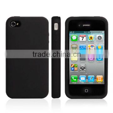 For Apple Iphone4 4s Silicone case ,Soft silicone case for IPhone4