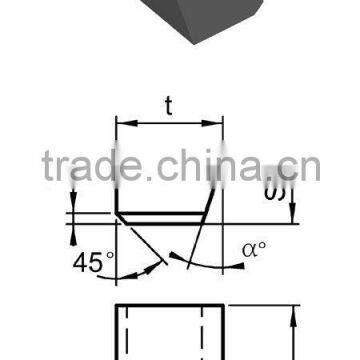 YG8 manufactory tungsten carbide blade