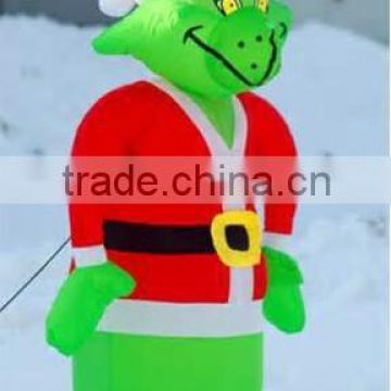 Hot sell Holiday outdoor inflatable christmas grinch for sale