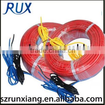 DC electric silicone resistant rubber ultra thin heating cable