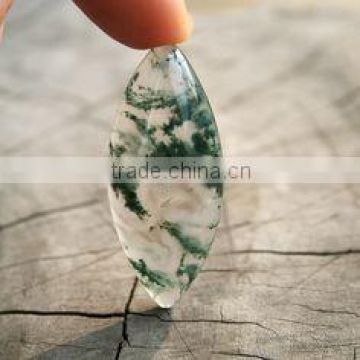 (IGC) Best quality Natural MOSS Agate Cabochons For Sale 1 Kg Parcel 6