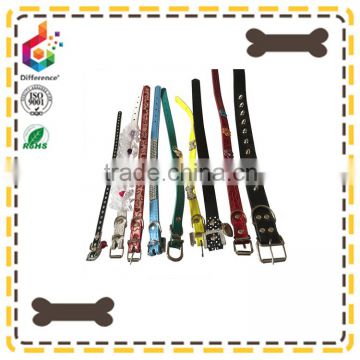 Different kinds of dog collars