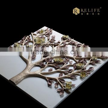 2015 Brilliant Moder trees painting decorative wall painting