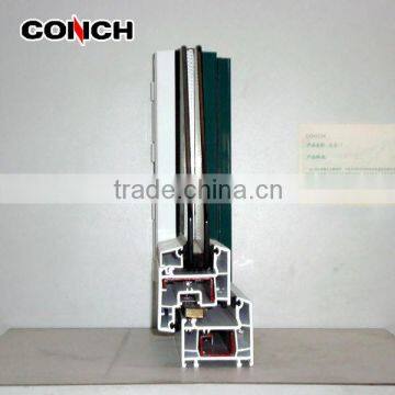 CONCH 73 series pvc window profile