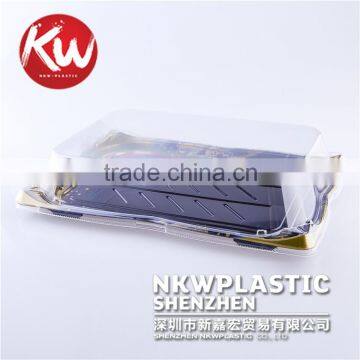 KW-0004 Disposable PS Tray for Sushi, Comes in Various Sizes, Customized Designs Accepted