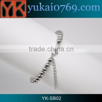 Yukai holiday gift stainless steel bracelet/stainless steel chain hand bracelet