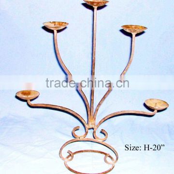 candle holder, home decor, metal candle holder, party supplies