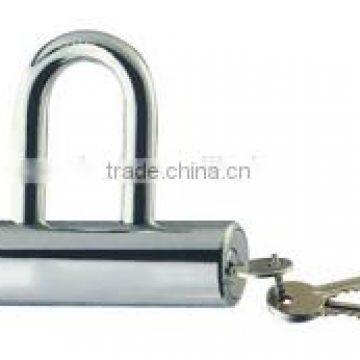 hardened steel padlock U style