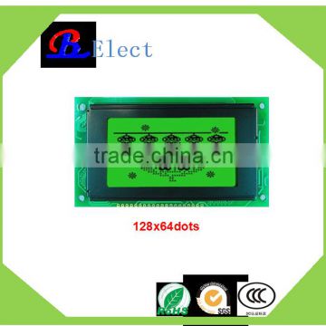 China 12864dot-matrix graphic lcd display cob module