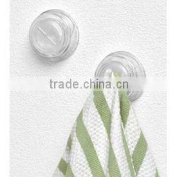 Towel grabbers with self-adhensive/Adhensive towel grip