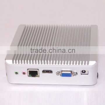TOP Intel Corei3 laptop 5005u 12V Fanless i3 mini itx case X86 Windows 8 Barebone Desktop Linux Server WiFi HDMI VGA 1080P