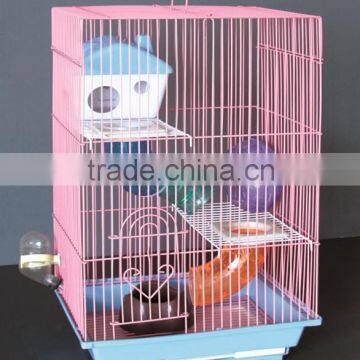 Portable Pet Hamster House Cage , 3 layers Hamster Cage