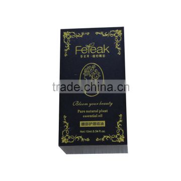 Custom design chipboard premium perfume storage box