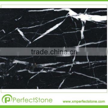 nero marquina,Chinese black and white marble tiles,marble slab