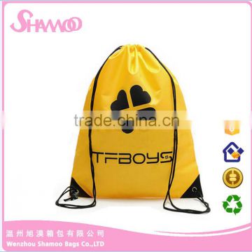 Cheap Custom Polyester Cosmetic Nylon Drawstring Bag