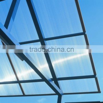 OEM all sizes soundproof skylight polycarbonate transparent roofing sheet