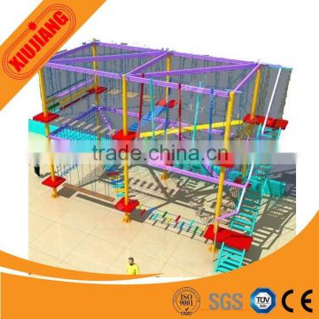 New Attraction!!! Funny Ropes Climbing Outward Development For Kids Activity Center