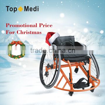High Strength Aluminum Detachable Wheel Basketball Guard Sport Wheelchair for Disabled