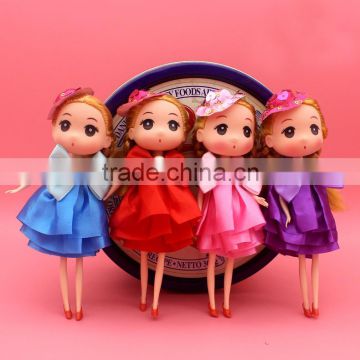 2016 fashion new korea style keychain wedding dress Confused dolls