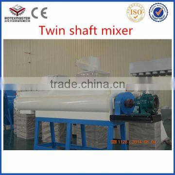 Hot Selling In Croatia Two Shaft Straw Powder Screw Mixing Device