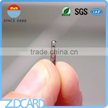 EM4305 RFID FDX-B Glass Capsule Tag with Injections