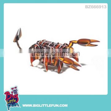 3d diy building puzzle toy scorpion